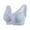 Blue, variant on LLYWEY Push up Sports Bras for Women Cute Sports Bras Ladies Lace Bra Style-1112 Women Pullover Bra Feature Adult Female Plus Size Sports Bras Purples 44B