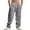 Light Gray, variant on Men's Casual Pants Everyday Wear Lightweight Straight Leg with Closure For Relaxation And Sports Activities Versatile Summer And Autumn Style Blue XL
