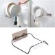 thumbnail image 1 of unbranded 1Ud Repisa Colgante Para Lavabo En Hierro Negro Con Espacioso Para Y Cocina, 1 of 8