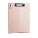thumbnail image 2 of Pizarra Vertical A4 con Pinza para Notas, Bloc de Notas Multifuncional, Carpeta de Archivos | Portapapeles de Plástico Rosa | 32 X 23,3 Cm | Clip para Guardar Papel de Prueba | 160 G | Material de Of, 2 of 6