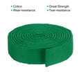 thumbnail image 3 of Uxcell Taekwondo Colored Ranking Belt 1.6"x11.2Ft 3.4m, Cotton Martial Arts Judo Karate Belt, Green, 3 of 5