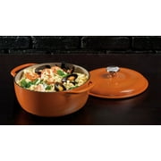 Lodge Enamel Cast Iron 7.5 Quart Dutch Oven, Blue, EC7D33