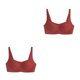 thumbnail image 3 of Sujetadores sin costuras Minnieouse Ropa interior Lencería Dama Sexy Intimates Color cerezas 2piezas, 3 of 6