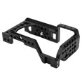 thumbnail image 2 of Metal Camera Cage,  Skid Resistance Camera Cage Rig Convenient To Use Cold Shoe Supports 1/4 Inch Threaded Holes  For  A6400 Camera, 2 of 8