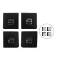 thumbnail image 4 of 4Pcs Driver Window Switch Button Cover Cap 2049055402 A2049055402 for E- W212 09-16, 4 of 5
