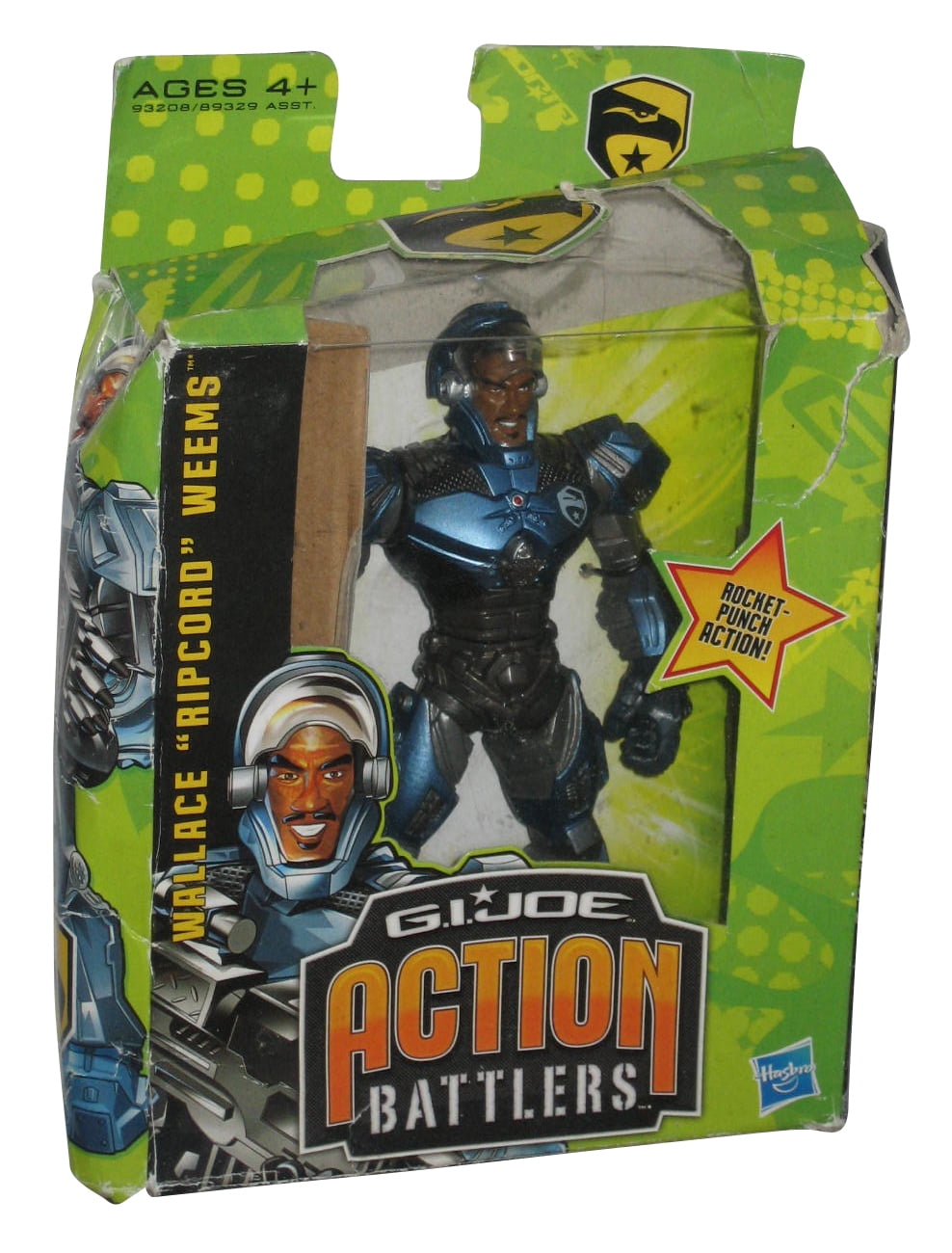GI Joe Rise of Cobra Action Battlers Wallace Ripcord Weems Accelerator