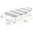 thumbnail image 2 of Tabletop Ironing Board / Striped Cover, 2 of 4