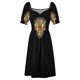 thumbnail image 5 of Vestido rosa Floyd de manga corta para niñas vestidos para mujeres ropa de mujer novedades de verano 2025, 5 of 7