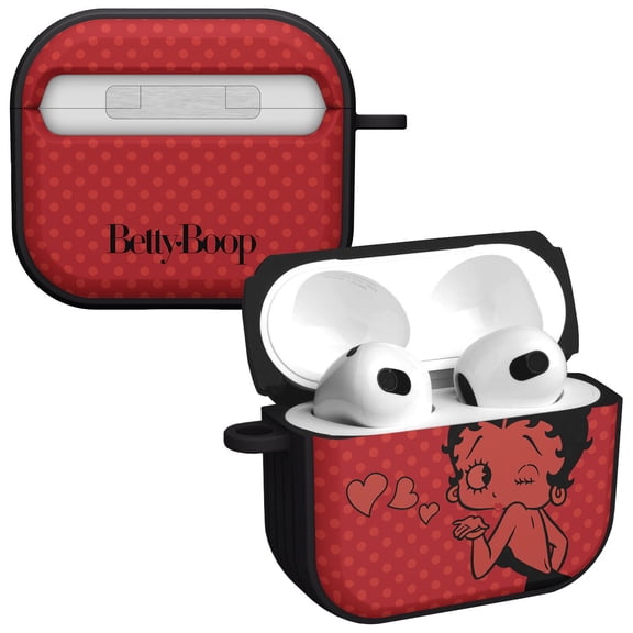 Betty Boop Classic HDX Case Cover Compatible with Apple AirPods Gen 3 (Boop Kisses) by Affinity Bands