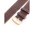 thumbnail image 2 of Genuine Soft Leather Wrist Watch Band Strap Replacement Black/Coffee 12-22mm A45, 2 of 7