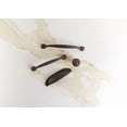 thumbnail image 3 of Tirador para gabinete Hickory Hardware, hierro rústico, perforación de 9,6 cm, 3 of 9