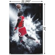 Michael Jordan - Burst Wall Poster, 22.375 x 34