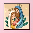 thumbnail image 2 of Cuadros Decorativos Bordado completo estampado Jesús Natividad DIY 11CT hilo de algodón Kit de punto de cruz Ehuebsd Nuevos Originales, 2 of 8