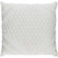 thumbnail image 3 of Surya BK-2222 Baker 22" Wide Square Solid Pattern Cotton And Linen Accent Pillow Cover, 3 of 4