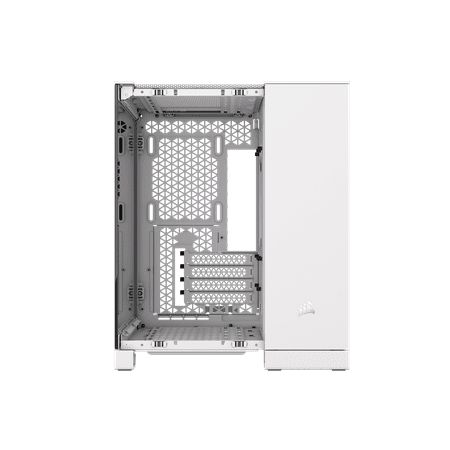 CORSAIR - 2500X Micro ATX Mid-Tower Dual Chamber SFF Case - White