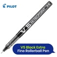 thumbnail image 3 of 6x Black Pilot BX V5 Hi-Tecpoint Rollerball Pens, 0.5mm Tip, Blue 6-Packs Pilot BX V5 Hi-Tecpoint Pens, Smooth Ink, Extra Fine Lines, 3 of 11