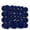 Blue, variant on 46 Pcs Velvet Christmas Ball Ornaments, Deep Red Flocked Hanging Set in 1.6 2.4 3.1 Inch, Soft Round Baubles for Xmas Tree Decor