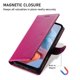 thumbnail image 5 of Funda para FOXDOCK Motorola Moto G24– Cuero Premium, 3 ranuras para tarjetas, Protección contra impactos, 5 of 5