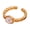 Gold, variant on O Unique Watch Chain Open Adjustable Ring for Women Elegant Jewelry Accessory Gift