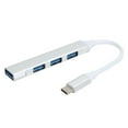 thumbnail image 3 of TOPINCN Type‑C To USB Docking Station,Type‑C To USB Hub Dock Aluminum Alloy Shell USB3.0 4‑Port Adapter For Phone Computer,Hub Converter, 3 of 8
