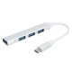 thumbnail image 2 of USB Hub, Plug y Reproducir la Aleación de Aluminio el Tipo C de Shell a la Transmisión de Datos de Muelle USB para Computadoras para Tableta para Teléfonos Móviles, 2 of 7