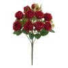 10 Heads Small Red Artificial Roses Bouquet – Ngheia Roses for Wedding Decor, Arrangements for Home Kitchen Dining Table Centerpieces Indoor Decoration