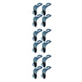 thumbnail image 2 of Sidaley 4 piezas vehículo reposacabezas gancho reutilizable desmontable 360 ​​grados asiento trasero juguete bolsa de compras colgante soporte azul Type1 NO1 Sidaley CBP254222, 2 of 6