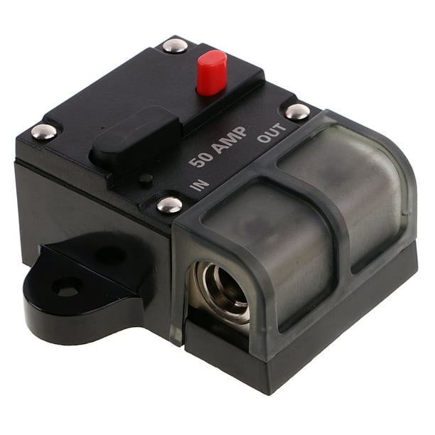 50-300A 12V Línea de Disyuntor de Fusibles Automáticos Protección de Línea para Camión de Coche 50A