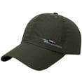 thumbnail image 2 of Mens Baseball Cap Mesh Cap Workout Tennis Hat Trucker Mesh Hat Baseball Hats Adjustable Snapback for Golf Hiking Fishing Running Outdoor Daily Green One Size, 2 of 2