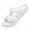 White, variant on Summer Women Lightweight Rubber Slippers Clogs Garden Shoes Beach Sandals Indoor Home Slides Soft Free shipping Big Size 43 44 (Black,42)