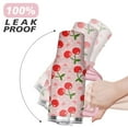 thumbnail image 6 of 40oz Red Cherry Fruit Pattern Stainless Steel Flip Straw Tumbler Spill Proof Travel Cup Double Wall Vacuum Insulated Coffee Mug with Top Handle, 6 of 6