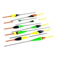 thumbnail image 1 of Greeniant 10 unids/set flotador de pesca Bobbers de pesca boya Vertical Balsa flotador para pesca de carpa aparejos de pesca Pescar Greeniant OD008636-00, 1 of 1