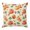 Yellow, variant on Throw Pillow Covers, Orange Pumpkins Fall Decorative Throw Pillow Covers 20x20 Inch, Rustic Leaves Thanksgiving Farmhouse Square Linen Pillow Cases for Couch/Living Room/Sofa