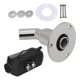 thumbnail image 5 of Accesorio de piel de para barco través del casco, con pernos y juntas, enchufe de tubo de material acero inoxidable apto para calentadores de Codo de 22 mm DYNWAVEMX Piel de escape a través del casco, 5 of 8