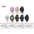 thumbnail image 6 of Transparent Digital Watch, Unisex Square Sports Watch with Clear Case Band, Water Resistant Electronic Watch for Students, Teens, Couples Gift Idea, 6 of 15
