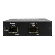 Lantronix ION S3100 - Fiber media converter - FDDI, GigE, InfiniBand, 2Gb Fibre Channel, SONET, ESCON, 1Gb Fibre Channel, SBCON - SFP (mini-GBIC) / SFP (mini-GBIC)