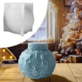 thumbnail image 1 of onlyliua ¡ ¡Ofertas Del Día! ¡Liquidación! Moldes de Velas Aromáticas En Bolas Farolillos Navideños Adornos Florales En Relieve de Velas Moldes de Silicona para Velas de Bolas Navideñas, 1 of 5