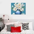 thumbnail image 3 of Shiartex Canvas Wall Art Picture 20x16in for Living Room Bedroom Fall Decor Elegant Flowers 20x16in, 3 of 3