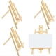 thumbnail image 2 of 6 Caballetes de Madera de 16 Pulgadas, Soporte de Caballete para Lienzos de Pintura, Caballete de Exhibición de Mesa, Caballete de Pintura, Caballetes para Estudiantes para Niños, 2 of 5