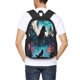 thumbnail image 4 of Balery Artistic Moon Valley Wolf Mochila para hombre y mujer - Tela Oxford 600D resistente - Gran capacidad, resistente al agua, ideal para la escuela, viajes y senderismo, 4 of 6