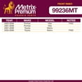 thumbnail image 2 of Metrix Premium Chassis Parts - 2 PC Front Inner Tie Rod End Kit Fits 2003-2006 Pontiac Vibe FWD, 2007-2008 Vibe, 2007-2008 Toyota Matrix, 2003-2006 Matrix FWD, Replacement EV800058, 2 of 6