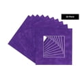 thumbnail image 2 of Crocus Suede Acid Free 20x20 Picture Frame Mats with White Core Bevel Cut for 16x16 Pictures - Fits, 2 of 4