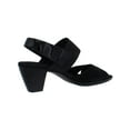 thumbnail image 2 of Munro Womens Darling Mixed Media Open Toe Heels, 2 of 2