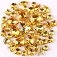 thumbnail image 1 of Yazoeia 50 Pcs Mix Shapes Sew On Crystal Rhinestone, Claw Flatback Crystal Rhinestones, Flatback Claw Setting Glass Sew On Crystal Rhinestone for DIY Crafts, Clothes, Costume, Dress, and, 1 of 5