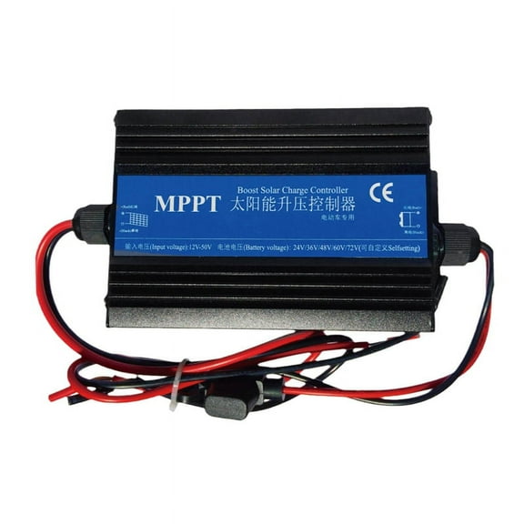 MPPT Boost Solar Charge Controller Charger 300W Car Battery Charging Voltage Regulator Charger Regulator 24/36/48/60/72V