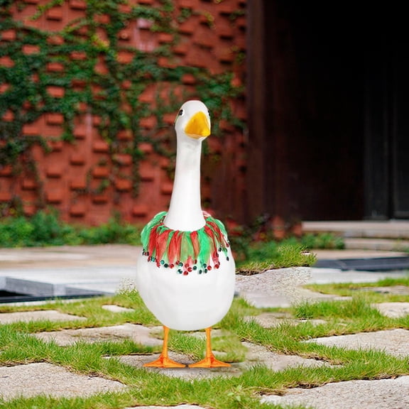 All Season Porch Goose Outfits 23",Holiday Porch Goose Outfits,Halloween Thanksgiving Christmas Lawn Goose Clothing Porch Goose Clothes for Goose Patio Yard Lawn Decor