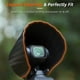 thumbnail image 4 of 【New】 For DJI OSMO Pocket 3 Sunnylife Sunshade Lens Protective Cover Hood (Black), 4 of 4