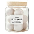 thumbnail image 1 of Santa Barbara Design Studio Glass Canister for Laundry Room Clear Storage Jar, Extra Large, Dryer Balls, 1 of 1