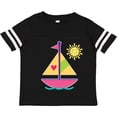 thumbnail image 3 of Inktastic Sailboat Girls Sailing Girls Toddler T-Shirt, 3 of 5