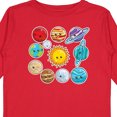 thumbnail image 4 of Inktastic Happy Sun Moon and Planets Boys or Girls Long Sleeve Toddler T-Shirt, 4 of 5